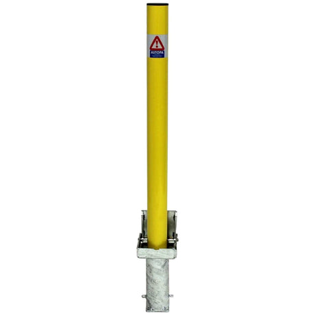 Galvanised Removable Security Post