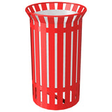 Heavy Duty Flared Top Steel Litter Bin