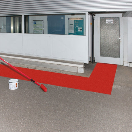 proline-outdoor-industrial-floor-paint-coating-tough-durable-heavy-duty-weather-resistant-slip-resistant-concrete-UV-resistant-high-traffic-waterproof-epoxy-flooring-road-marking-carpark-fork-lift-concrete-screed-asphalt-composite-surface-adhesion-fast-drying