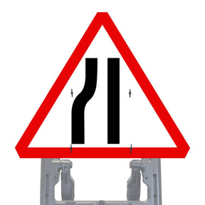 Reflective Quick Fit Sign Faces Chapter 8 Compliant The Red Book Road Sign High Visibility Traffic Safety Temporary Boards Custom Sign Frame RA1  HIP Class 2 RA2 Prismatic GRP Plastic Substrate Composite Dibond 