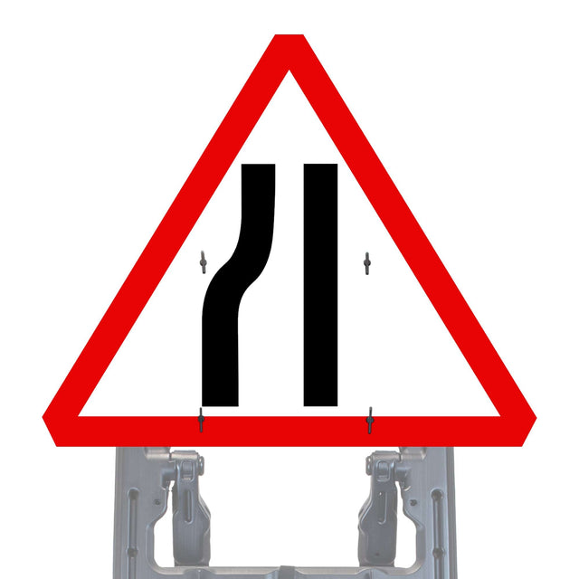 Reflective Quick Fit Sign Faces Chapter 8 Compliant The Red Book Road Sign High Visibility Traffic Safety Temporary Boards Custom Sign Frame RA1  HIP Class 2 RA2 Prismatic GRP Plastic Substrate Composite Dibond 