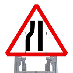 Reflective Quick Fit Sign Faces Chapter 8 Compliant The Red Book Road Sign High Visibility Traffic Safety Temporary Boards Custom Sign Frame RA1  HIP Class 2 RA2 Prismatic GRP Plastic Substrate Composite Dibond 