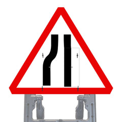 Reflective Quick Fit Sign Faces Chapter 8 Compliant The Red Book Road Sign High Visibility Traffic Safety Temporary Boards Custom Sign Frame RA1  HIP Class 2 RA2 Prismatic GRP Plastic Substrate Composite Dibond 