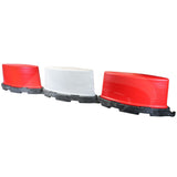 road-runner-500-barrier-self-weighted-melba-swintex-separator-traffic-management-roadway-safety-portable-construction-roadworks-temporary-divider-highway-lane-high-visibility-construction-roadside-traffic-control-red-white-wheels-transportable-stackable