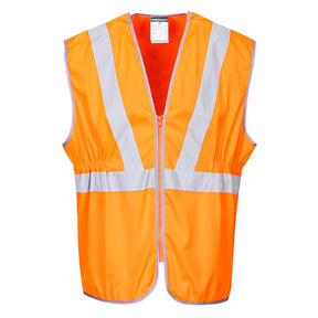 Portwest RT20 Class 2 Hi-Vis Zip Long Length Vest