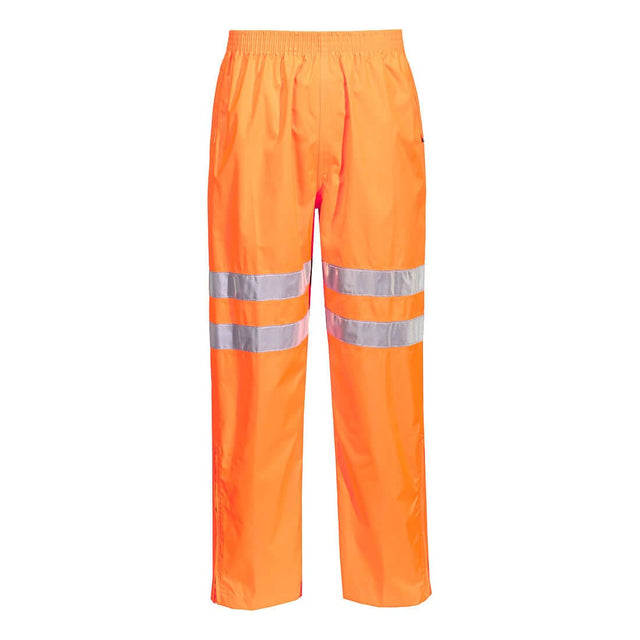 Portwest RT31 Class 2 Waterproof Hi-Vis Rain Traffic Trousers