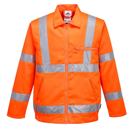 Portwest RT40 Class 3 Hi-Vis Polycotton Bomber Jacket
