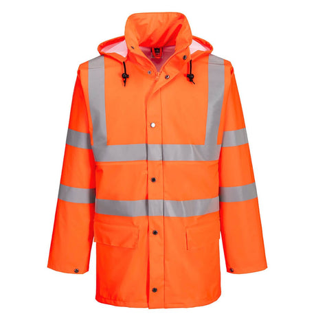 Portwest RT50 Class 3 Waterproof Sealtex Ultra Hi-Vis Rain Jacket