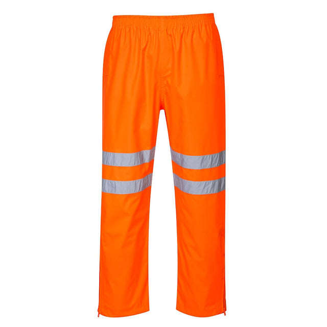 Portwest RT61 Class 2 Waterproof Hi-Vis Breathable Rain Trousers