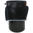 Black Side Entry Hopper Rubbish Scaffold Chute