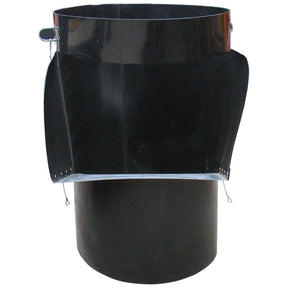 Black Side Entry Hopper Rubbish Scaffold Chute