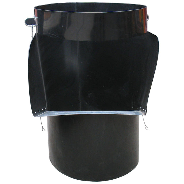 Black Side Entry Hopper Rubbish Scaffold Chute