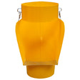 Yellow Side Entry Hopper Rubbish Scaffold Chute