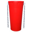 Red Rubbish Scaffold Chute