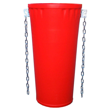 Red Rubbish Scaffold Chute