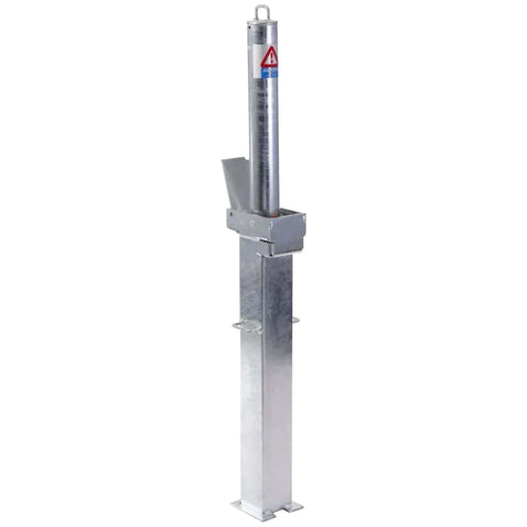 galvanised-stainless-steel-retractapost-GL-autopa-retractable-telescopic-bollard-security-bollards-traffic-management-removable-industrial-car-park-heavy-duty-urban-parking-lot-weather-resistant-durable-outdoor-500mm-745mm-integral-locks-lockable