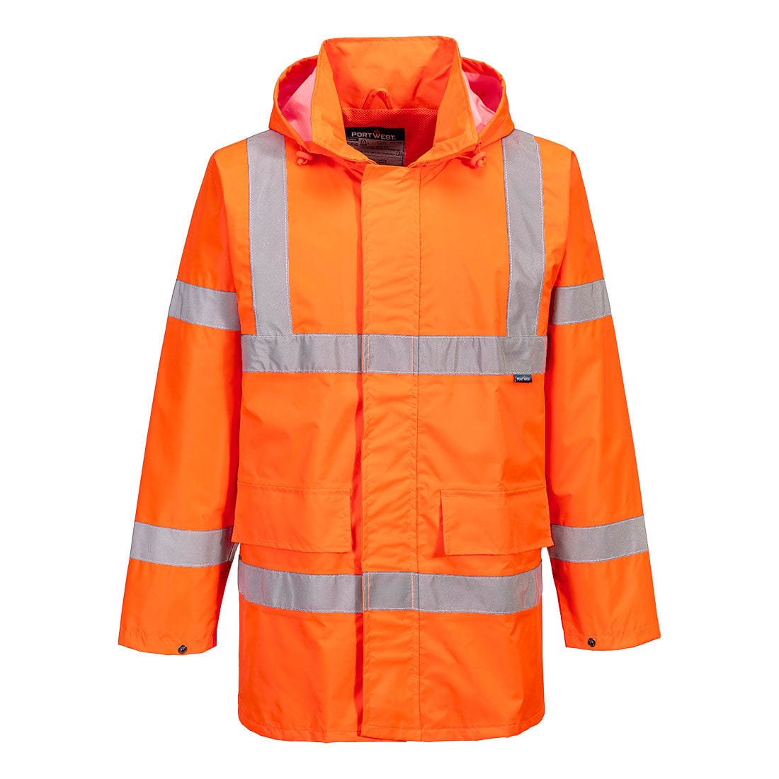 Portwest S160 Class 3 Waterproof Hi-Vis Rain Lite Traffic Jacket