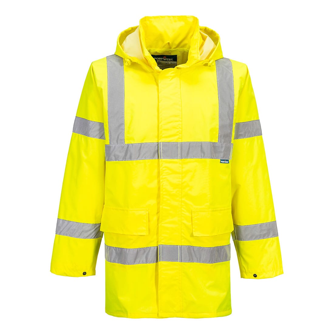 Portwest S160 Class 3 Waterproof Hi-Vis Rain Lite Traffic Jacket
