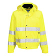 Portwest S161 Class 3 Waterproof Hi-Vis Rain Lite Bomber Jacket