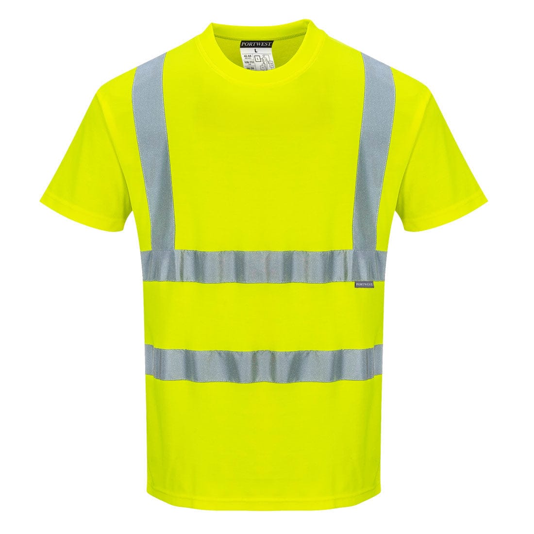 Portwest S170 Class 2 Hi-Vis Cotton Comfort T-Shirt S/S