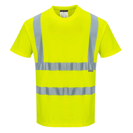 Portwest S170 Class 2 Hi-Vis Cotton Comfort T-Shirt S/S