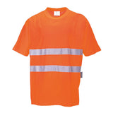 Portwest S172 Class 2 Hi-Vis Cotton Comfort T-Shirt S/S