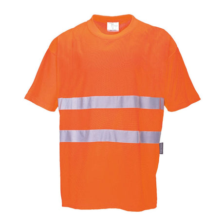 Portwest S172 Class 2 Hi-Vis Cotton Comfort T-Shirt S/S