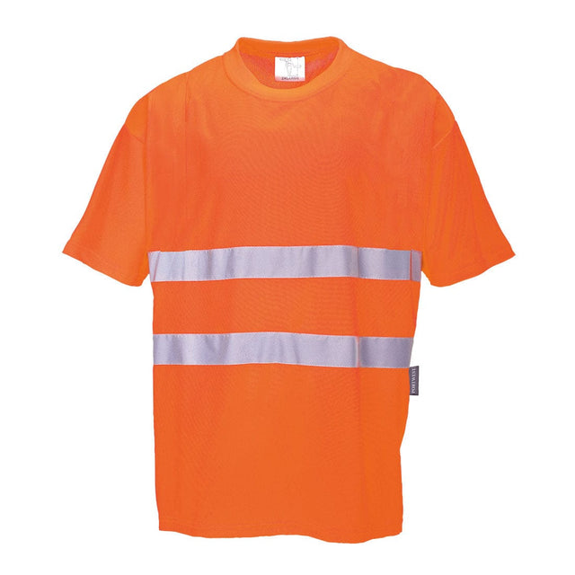 Portwest S172 Class 2 Hi-Vis Cotton Comfort T-Shirt S/S