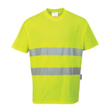 Portwest S172 Class 2 Hi-Vis Cotton Comfort T-Shirt S/S