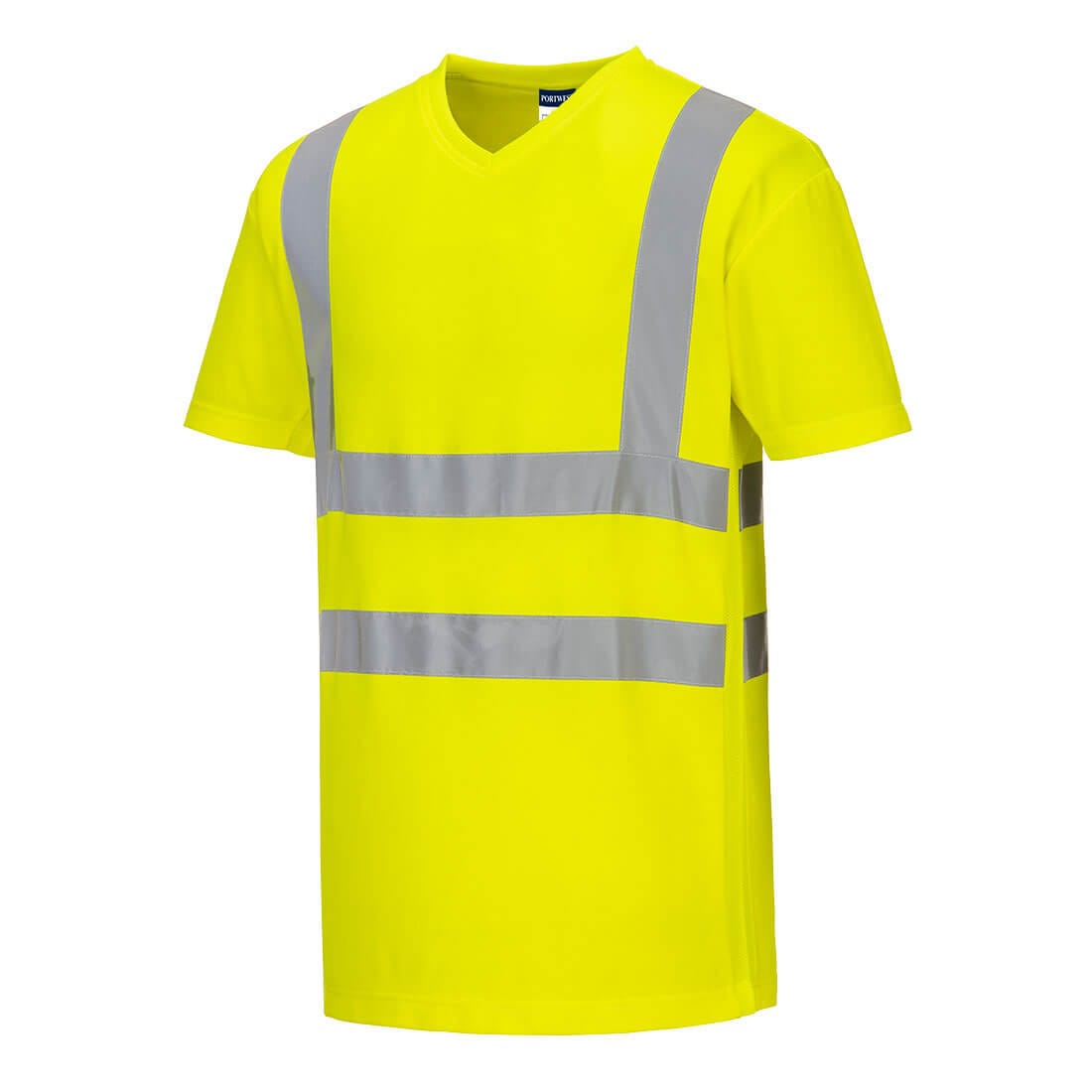 Portwest S179 Class 2 Hi-Vis Cotton Comfort Mesh Insert T-Shirt S/S