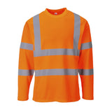 Portwest S278 Class 3 Hi-Vis Cotton Comfort T-Shirt L/S