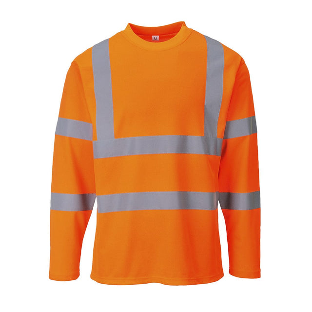 Portwest S278 Class 3 Hi-Vis Cotton Comfort T-Shirt L/S