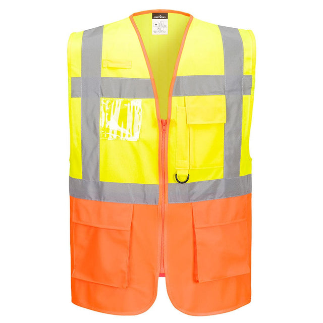 Portwest S376 Class 2 Prague Hi-Vis Executive Vest