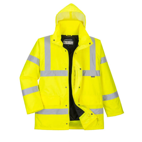 Portwest S461 Class 3 Hi-Vis Breathable Winter Traffic Jacket