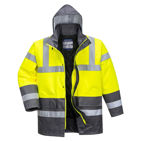 Portwest S466 Class 3 Hi-Vis Contrast Winter Traffic Jacket