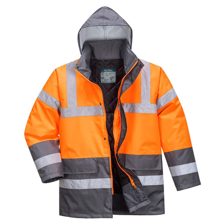 Portwest S467 Class 3 Hi-Vis Contrast Winter Traffic Jacket