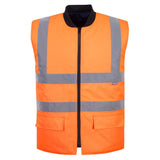 Portwest S469 Class 2 Hi-Vis Reversible Bodywarmer