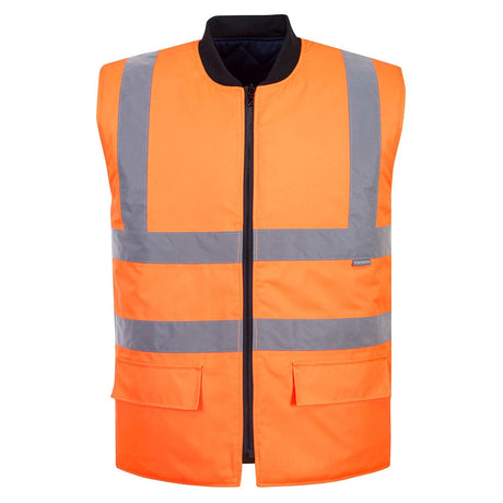 Portwest S469 Class 2 Hi-Vis Reversible Bodywarmer
