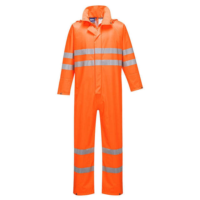 Portwest S495 Class 3 Waterproof Sealtex Ultra Hi-Vis Rain Coverall