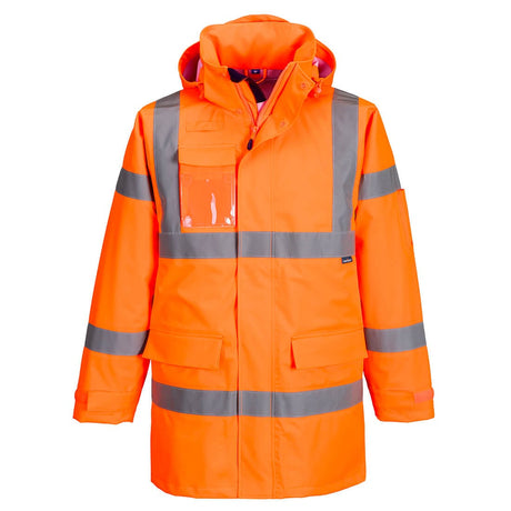 Portwest S599 Class 3 Waterproof Hi-Vis Extreme Rain Jacket (3L)