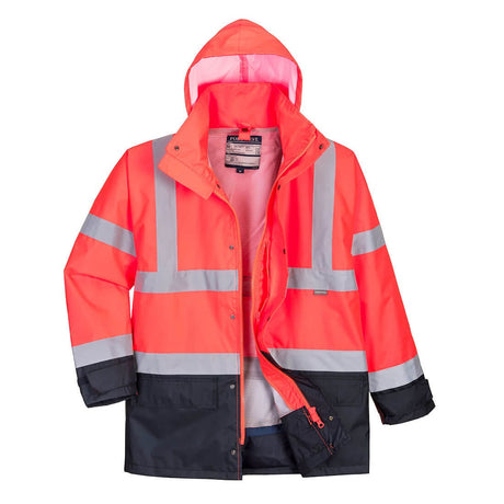 Portwest S768 Class 3 Hi-Vis 5-in-1 Contrast Executive Jacket