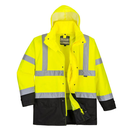 Portwest S768 Class 3 Hi-Vis 5-in-1 Contrast Executive Jacket
