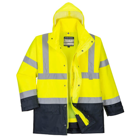 Portwest S768 Class 3 Hi-Vis 5-in-1 Contrast Executive Jacket