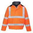 Portwest S773 Waterproof Bizflame Rain Hi-Vis FR Winter Bomber Jacket