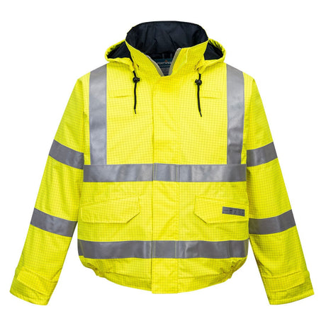 Portwest S773 Waterproof Bizflame Rain Hi-Vis FR Winter Bomber Jacket