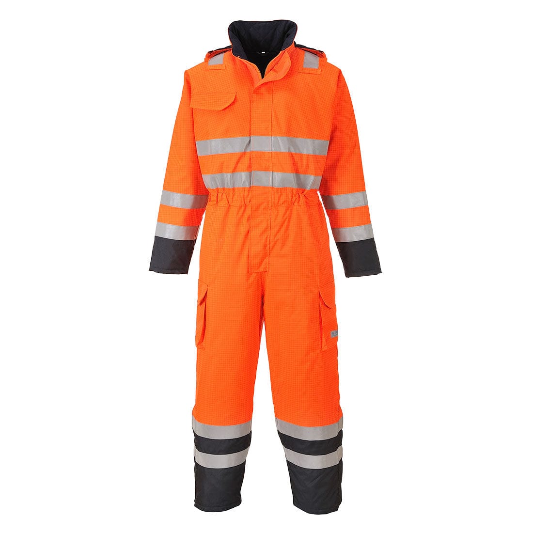 Portwest S775 Waterproof Bizflame Rain Hi-Vis Constrast FR Winter Coverall