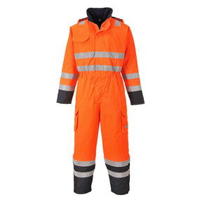 Portwest S775 Waterproof Bizflame Rain Hi-Vis Constrast FR Winter Coverall
