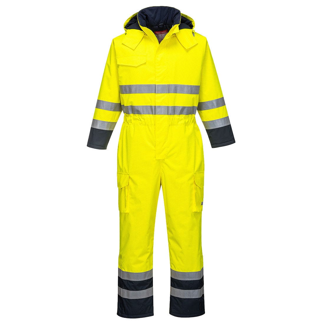 Portwest S775 Waterproof Bizflame Rain Hi-Vis Constrast FR Winter Coverall