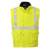 Portwest S776 Waterproof Bizflame Rain Hi-Vis FR Bodywarmer