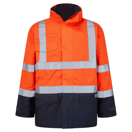 Portwest S779 Waterproof Bizflame Rain Hi-Vis Constrast FR Jacket